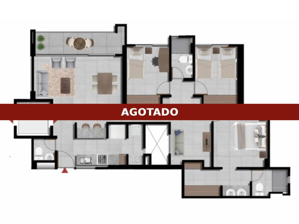 Apartamento 98.54 m²